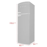 Frigorífico 2 puertas Evvo F50 Retro